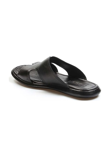Fast Step Hakiki Deri Erkek Düz Terlik 018ma798x169 001
