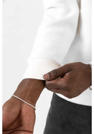 Top Gun Maverick Fly Like A Phoenix Beyaz Erkek 3ip Kapşonlu Sweatshirt Beyaz