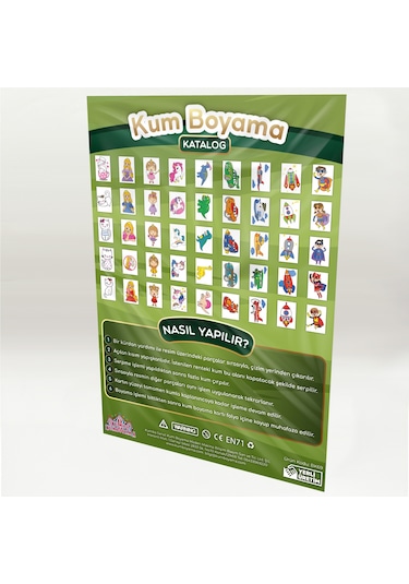 Tukan Kuşu Kum Boyama Aktivite Seti