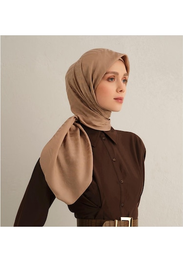 Armine S00oa0444438 05 Armine Pamora Eşarp 1 Kahverengi