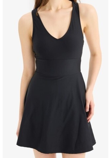 Defacto Defactofit Şort Etekli Sporcu Mayo D9375ax25hsbk81 Siyah