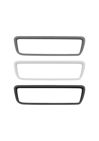 Tesla Model 3 / Y Araba İç Dikiz Bakış Aynası Silikon Koruyucu Kapak Beyaz