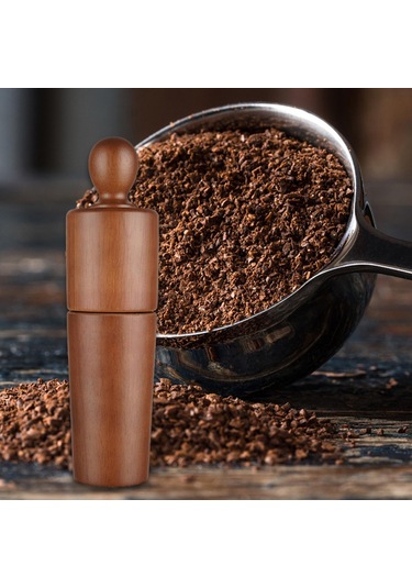 Homyl Ahşap Karabiber Değirmeni Taşınabilir Stil-b