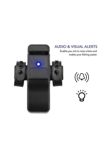 Gajeena Sazan Balıkçıları İçin Abs Jy-3 Olovka Alarmı - Mavi Led, Pil Yok 1 Adet