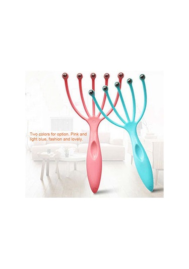 Hangfox Pp Malzeme Multi Kullanimlı Beş Tırnaklı Toplu Şapka Masaj Cihazı - Açık Mavi