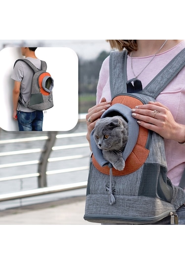 Ldlc Göğüs Messenger Çantası Pet Taşınabilir Nefes Alabilir Sırt Çantasına Maruz Kalabilir, Boyut: M Yeşil