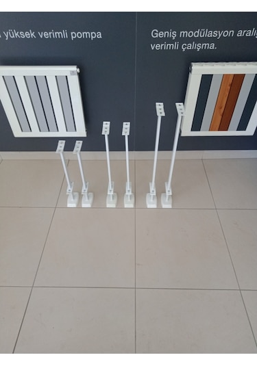 Radyatör Yere Montaj Ayağı 40 Cm 400 Lük Radyatör Içi̇N 1 Set