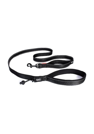 Ezydog Leashes Trainer Soft 12 Mm Köpek Gezdirme Kayışı Siyah Çok Renkli