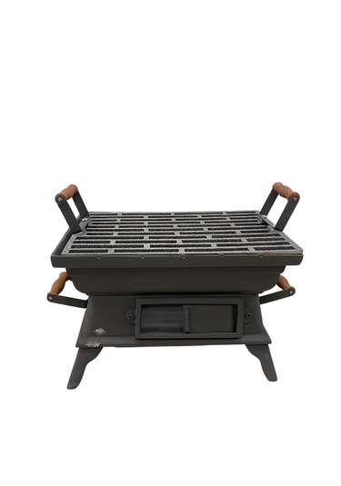 Fs-405 Ahşap Saplı Döküm Mangal