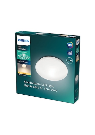 Philips CL200 Moire LED Plafonyer 17 Watt 1700 Lumen 2700K Sarı Işık
