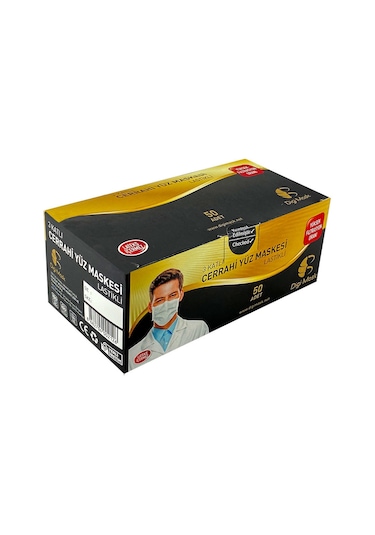 Digi Mask 3 Katlı Bez Maske 50'Li Paket