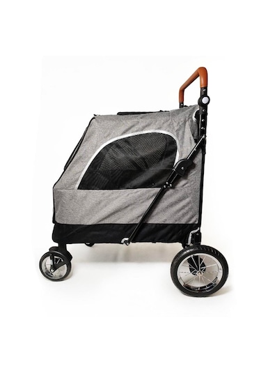Zampa Stroll Kedi & Köpek Arabası Gri 69x81x110cm