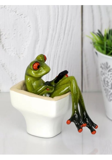 Podarok52 Kurbağa Figürlü, İç Dekor Süveniri 171369247
