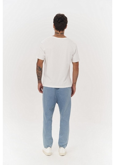 Mai Collection Mai Studios Co. Tanner Buz Mavi Erkek Jean Pantolon Buz Mavi