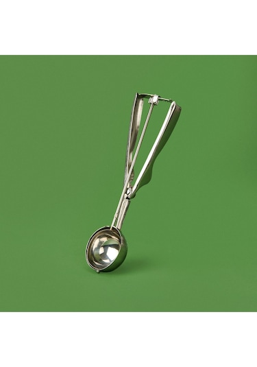 Mien Dondurma Kaşığı Metal Mien-1234 Gri - Gümüş
