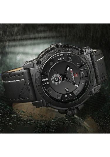 Erkek Saat Kuvars Hareketi Tarih Hafta Göstergesi İş Rahat Kol Saati Beyaz Diğer