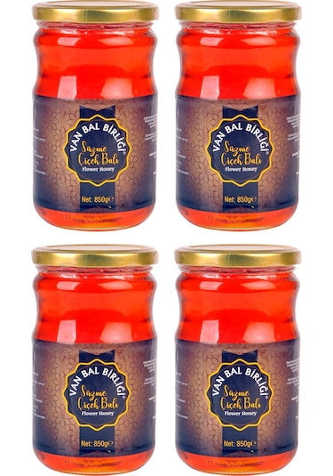Van Bal Birliği Çiçek Balı 4 x 850 G