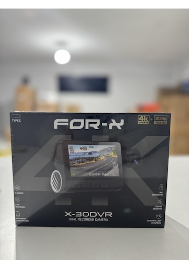 For-x X-30dvr Araç İçi Kamera Sistemi 4k+2k