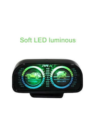 Sones Tr-9601 Ayarlanabilir Eğim Ölçer Eğim Ölçer Bulucu Aracı Araba Araç İnklinometre Ölçer Siyah