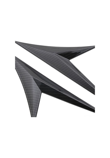 Besthome1 Evrensel V Şekilli Araba Spoiler Kanatları - Modaya Uygun, Dayanıklı Ve Pratik