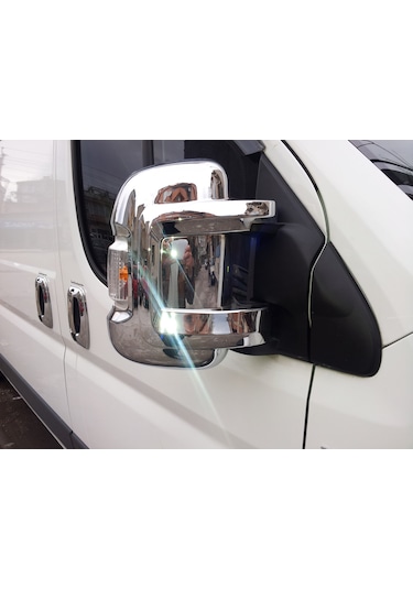 Citroen Jumper 2006 Ve Üzeri Abs Krom Ayna Kapağı 2 Prç