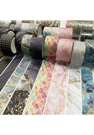 3 Rulo / Set Dıy El Dccount Dekoratif Malzeme Bant Diğer Diğer