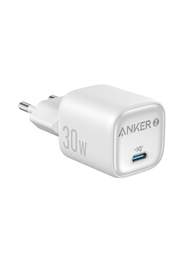 Anker Nano 30w Gan Hizli Şarj Ci Hazi ' Beyaz