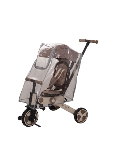 Mummy's Baby Üç Tekerlekli Bisiklet İçin Yağmurluk Şeffaf
