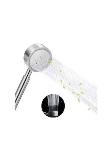 Padalink Stainless Steel 304 Duş Başlığı, 1.5m Boru Ve Montajsız Tutucu İle Artırılmış Basınçlı, Modern Ev/ Otel Duş Aksesuarı Diğer