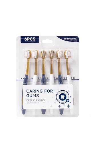 Diş Fırçası Yetişkin Yumuşak Saç Ev Ev Kürk - Geniş Kafa Ultra