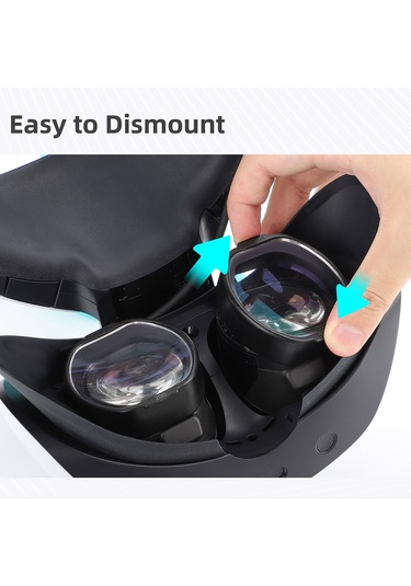 Hıfylux Ps-qf32 Playstation Vr2 İçin 1 Çift Miyopi Lens, Plastik Çerçeve Reçine Lens Asferik Lens - -2.0 Diyoptri