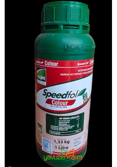 Speedfol Color Ec Fertilizer Yaprak Gübresi 1 Lt