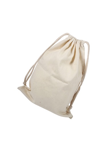 Xindoker Doğal Pamuklu Çanta, Çekmeceli Kapanma, Büyük Kapasite, Ev İçi Çamaşır/depolama/seyahat Kullanıma Uygun, 30x40cm Diğer