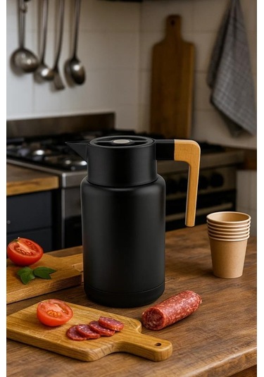 Bambum Yasuo - Çelik Termos Siyah 2.0l Siyah