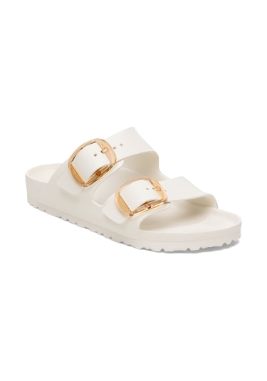 Terlik Kadın 1029651 Birkenstock Arızona Eva Bıg Buckle Eggshell Krem