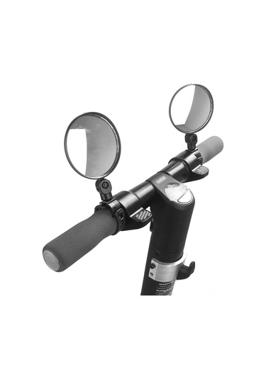 2 Adet Scooter Arka Görüş Aynası, Gidon Arka Görüş Aynaları, Elektrikli Scooter, Dağ Bisikleti, Yol Bisikleti İçin Bisiklet Aynası