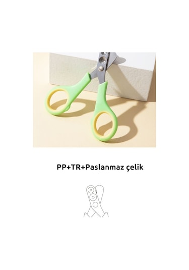 Raikou Pet Tırnak Makası Paslanmaz Çelik