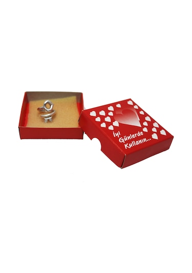 Anahtar Gümüş Kaplama  Yüzük Gümüş