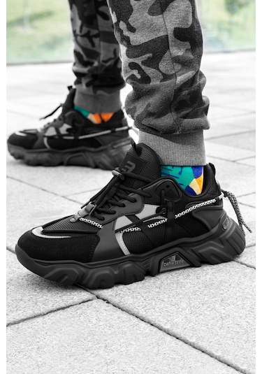 Dark Seer Ds Ragnar Siyah Erkek Sneaker