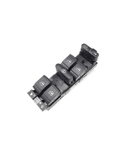 VW Golf 4 MK4 1998-2004 Sol Ön Kapı Dörtlü Cam Düğmesi 1J4959857B