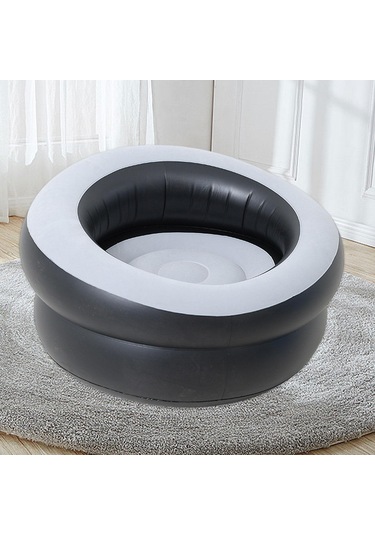 Suntek Dış Mekan Mobilyaları Kapalı Oyun Odası Için Şişme Gri Siyah