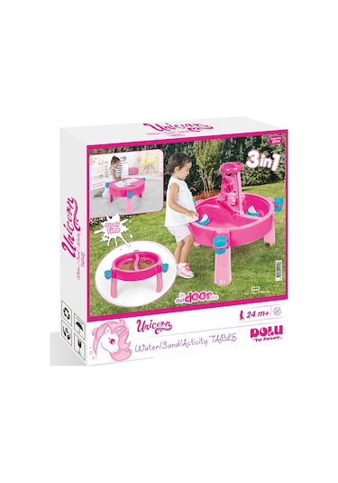 Dolu Oyuncak 2570 Unıcorn Su ve Kum Aktıvıte  Masası