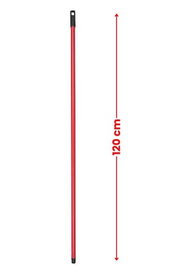 Standart Mop Temizlik Kovalarıyla Uyumlu Sap Ve Paspas Seti, 120cm Vidalı Metal Sap + Papatya Paspas