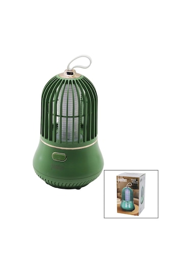 Armut Modeli Usb Şarjlı Sinek Öldürücü Cız Makine Masa Üstü - Askı Halkalı Etki 20m2çap: 13cm Y:20.5