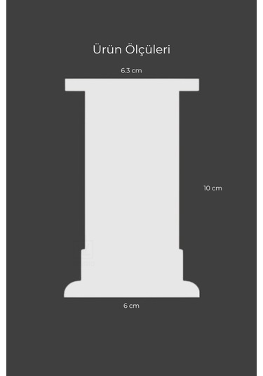 Krom Gri 10 Cm 10 Lu Mobilya Ayağı Koltuk Mutfak Ofis Dolap Baza Ayakları Zemin Denge Ayarlı Gzm Krom Gri 10 Cm