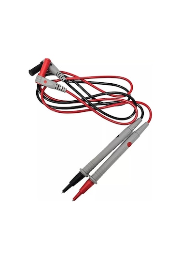 Koodmax - Mastech Unı-t Ut-l27 Multimetre Probu 1000v 10a Test Ölçüm Kablosu İğne Uç Prob