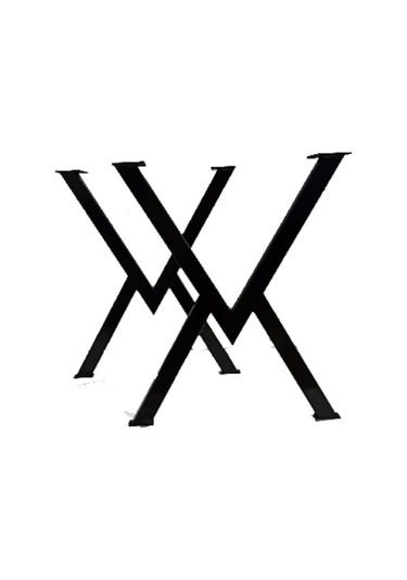 Bin1Fırsatt Metal Masa Ayağı Ahşap Masif Yemek Çalışma Bilgisayar Masası Ayak