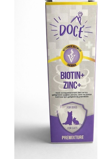 Doce Kedi Köpek Bıotın+, Zınc+ 50 Ml