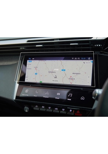 Peugeot 308 10 İnç Mat Ekran Koruyucu Multimedya Şeffaf