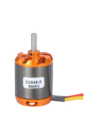 Aubyhe Uçak Modeli Sabit Kanatlı Bldc Motoru D3548 900kv 11.1-18.5v 70a Çelik Bakır